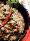 Roasted Eggplant Yogurt Thecha