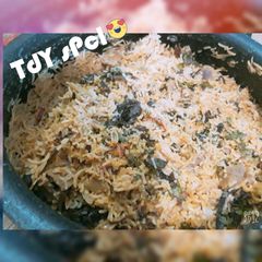 A picture of Biryani.