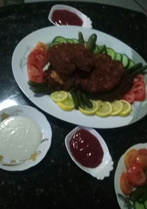 صورة لوصفة بروستد 😍😍😍