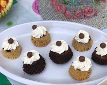 The New Way Serving Recipe Cookie upside down cupcakes Delicious Perfect