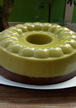 Foto resep Puding lumut green tea chocolatos
