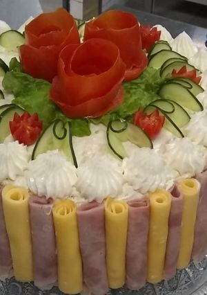 Una foto de Torta salada