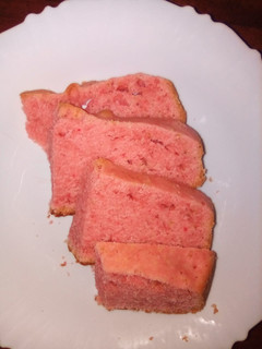 A picture of Pink velvet cake.