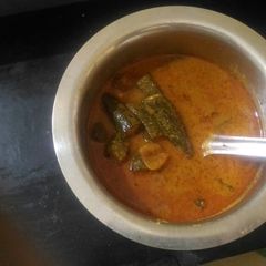 A picture of Easy Vendakka curry ladies finger Curry.