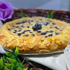 A picture of Blueberry Cheesecake Galette.