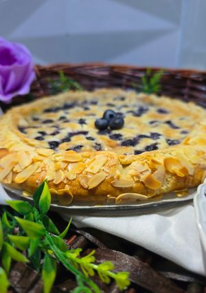 A picture of Blueberry Cheesecake Galette.