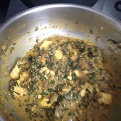 Methi Panner Bhaji A picture of Methi Panner Bhaji.