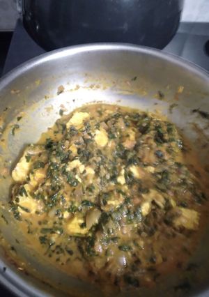 A picture of Methi Panner Bhaji.