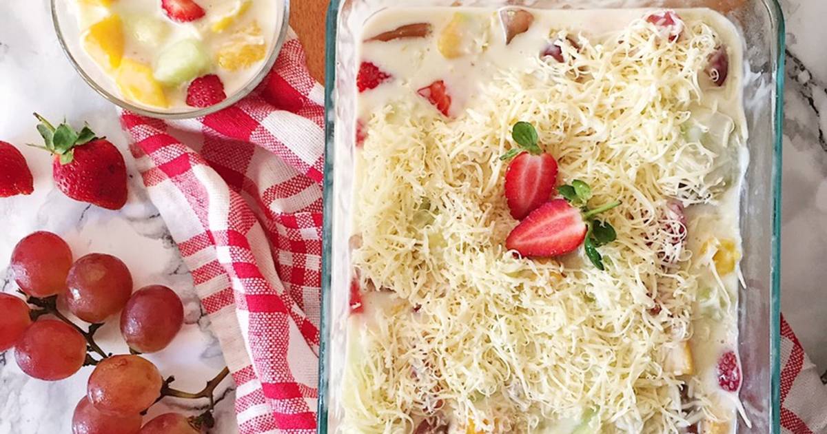 Resep Salad Buah Simple Oleh Ecka Rahma Cookpad