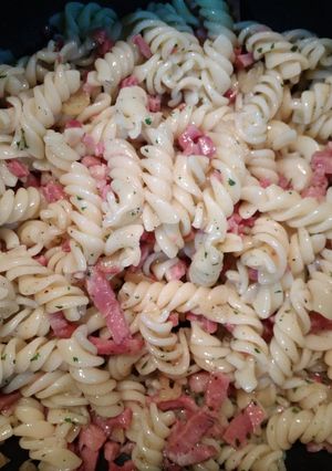 Foto principal de Pasta al ajillo con thermomix