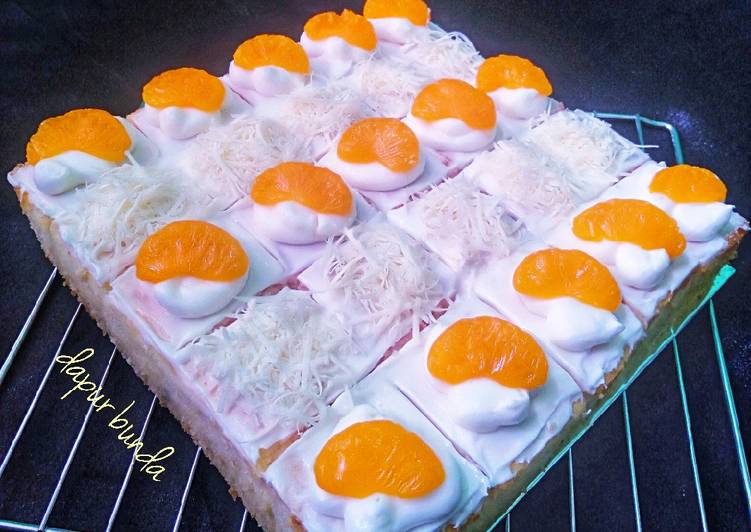 Cara Gampang Buat Cake putih telur yang Sedap