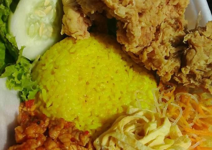 Nasi kuning bancak an