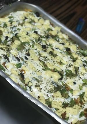 صورة لوصفة بيتز المكرونيه