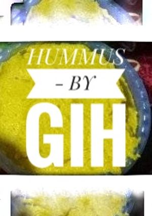 Una foto de Hummus personalizado de garbanzos