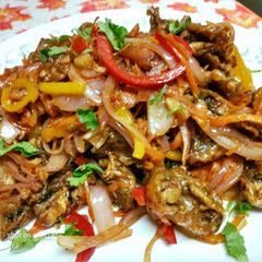 A picture of Pepper Salt Mushroom.