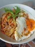 Mee sanggul goreng sempoi dgn leftover chilli oil