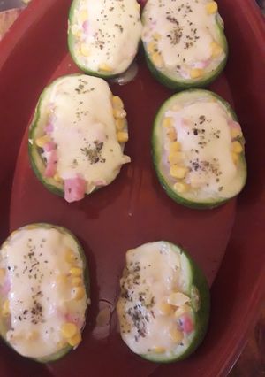 Una foto de Zapallitos rellenos light