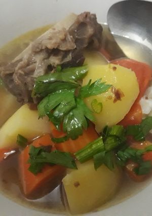 Foto resep Sup Iga obat Pilek 2