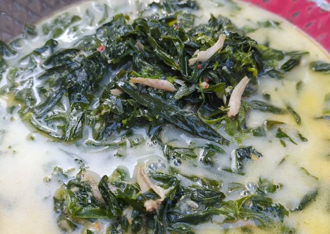 Resep Sayur daun singkong + teri yang Lezat Sekali