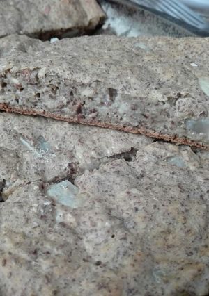 Una foto de Torta de Maca y pera