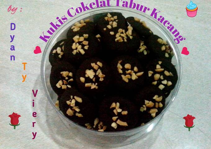 Kukis Cokelat Tabur Kacang