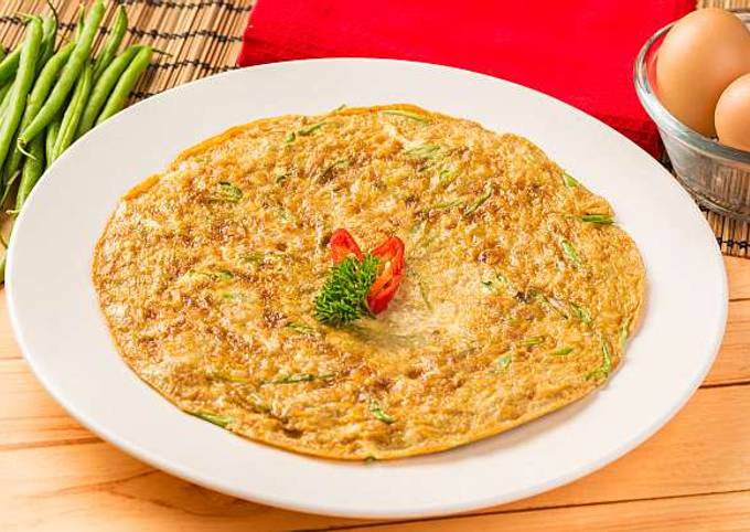 Resep Buncis Dadar Telur