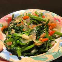 รูปของ Tumis kangkung tauco ala resto seafood