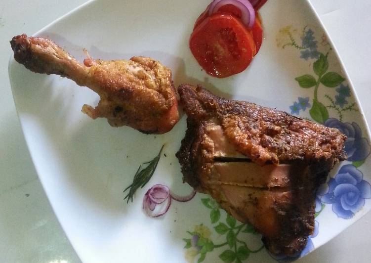 Easiest Way to Make Perfect Baked Rosemary chicken # author Marathon contest