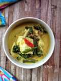 Lodeh Kuning Kacang Tahu dan Ayam
