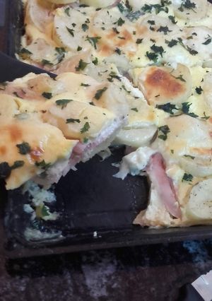 Una foto de Tortilla rellena al horno