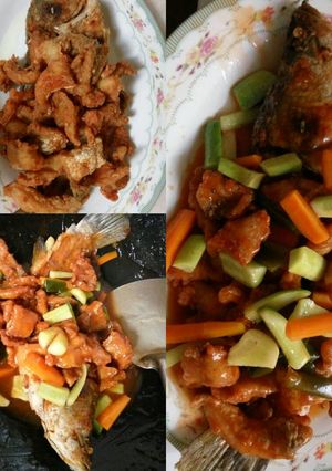 Foto resep Ikan kakap asam manis super kilat