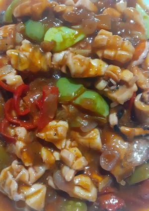 Foto resep Cumi asam manis