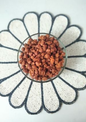 A picture of Sing Bhujiya in Airfryer.