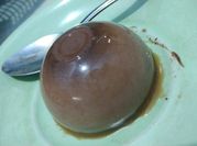 Gambar puding coklat gelatin