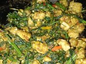 Gambar tumis pakis tempe