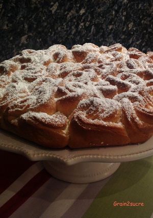 Une photo de Brioche bouclettes