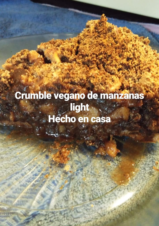 Una foto de Crumble vegano light
