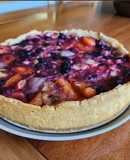 Tarta de frutas (apta celíacos/ Sibo)