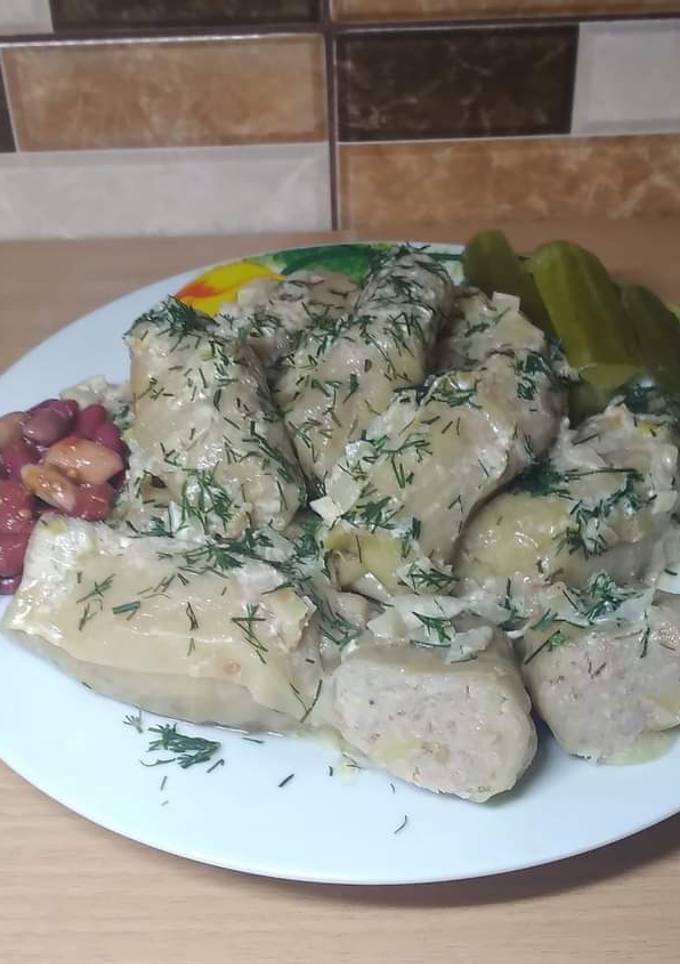 Голубці з картоплі