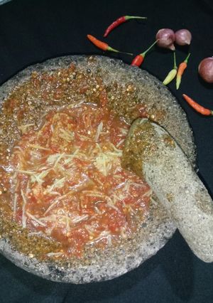 Foto resep Sambal Terasi Mangga Muda