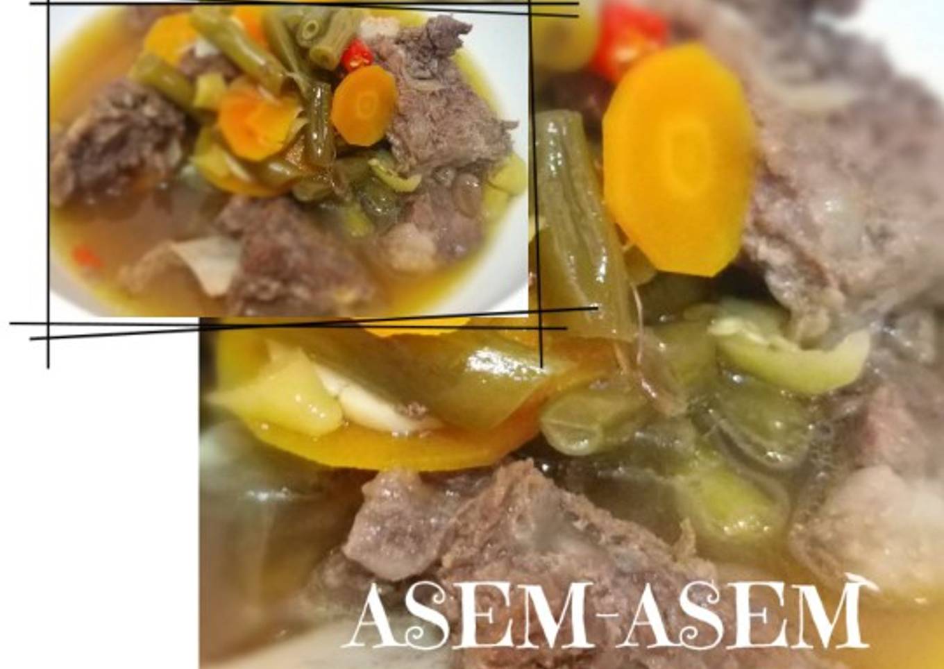 Asem-Asem Iga Sapi