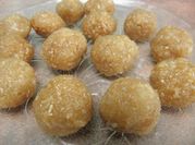 Una foto de brigadeiro de leche