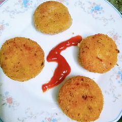 A picture of Mutton patties.
