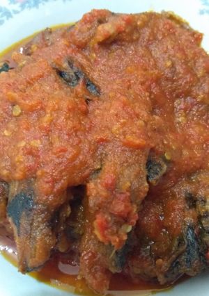 Foto resep Balado ikan tongkol pindang