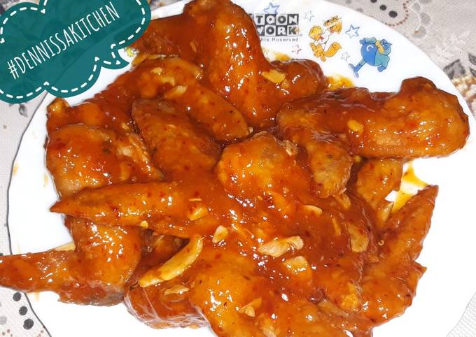 20. Spicy Chicken Wings / Sayap Saus Pedas ala Richeese