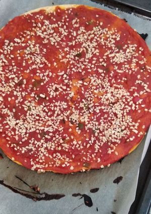 Una foto de Coca de tómate receta de fopeco