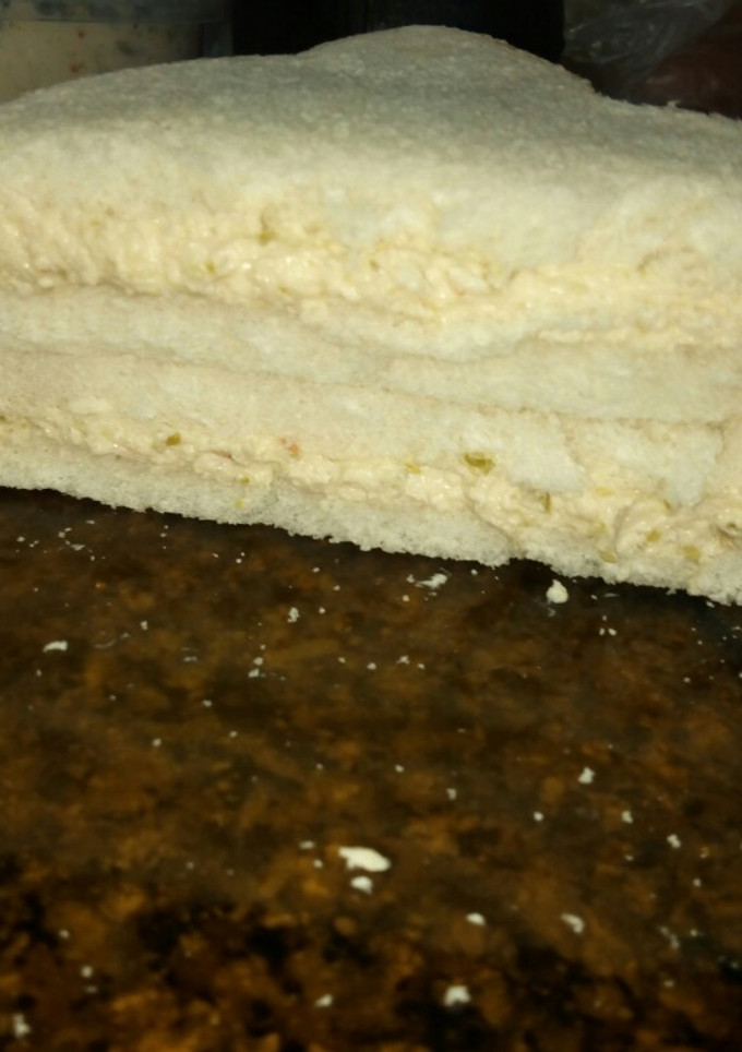 Una foto de Pasta de pollo para sándwich