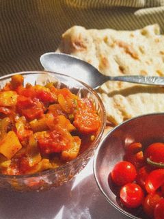 عکسی از دستور خوراک سبزیجات