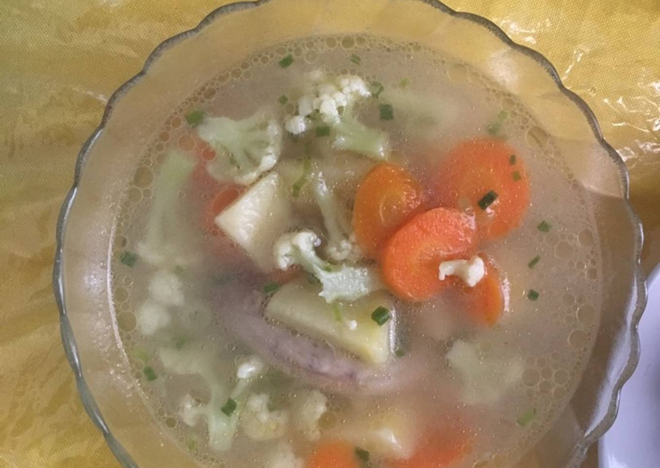 Sop sayur (masakan rumah sederhana)