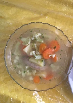 Foto resep Sop sayur (masakan rumah sederhana)